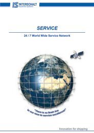 7 World Wide Service Network - INTERSCHALT maritime systems AG