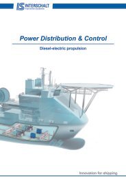 Power Distribution & Control - INTERSCHALT maritime systems AG