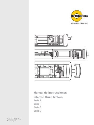 Manual de instrucciones Interroll Drum Motors