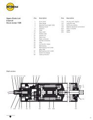 Spare parts list for Drum Motor 80i (PDF - Interroll