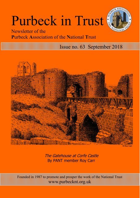 Purbeck Association of the National Trust Newsletter 63