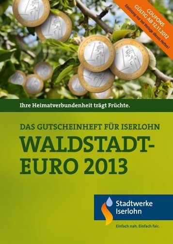 1Waldstadt-Euro rabatt - Gesellschaft für Wirtschaftsförderung Iserlohn