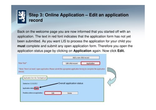 LIS application process for parents - Leipzig International School