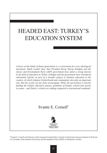 Headed East - Turkey’s Education System &amp;#40;en_6377&amp;#41;