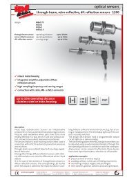 optical sensors - IPF Electronic GmbH