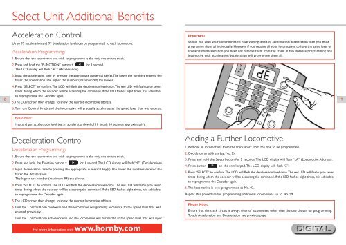 R8213 Select English Instruction Manual - Hornby (2)