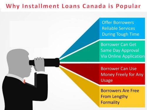 Installment Loans Canada A Way to Settle Emergency Expenses