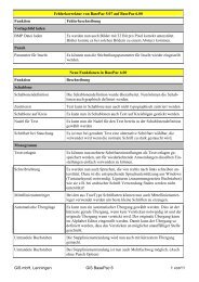 Änderungsliste BasePac 6.00 - gis-net.de