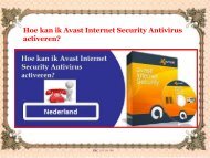 Hoe kan ik Avast Internet Security Antivirus activeren?