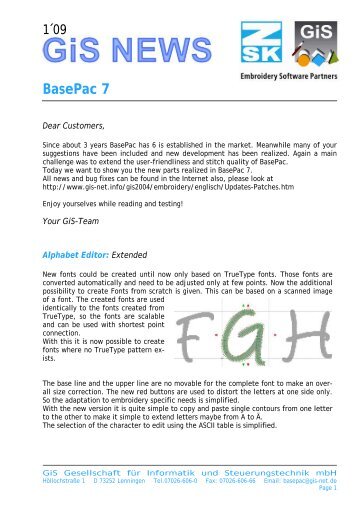 BasePac 7 - gis-net.de