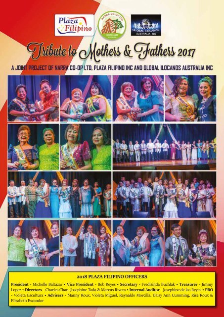 Tribute to Mothers & Fathers 2018
