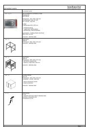 Convection ovens - Isselbaecher