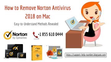 Know How to Remove Norton Antivirus 2018 on Mac 