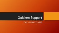 Quicken Technical Support Number