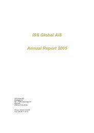 ISS Global A/S Annual Report 2005