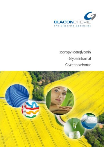 Isopropylidenglycerin Glycerinformal ... - Glaconchemie.de