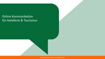 some communication - Online Kommunikation für Hotellerie & Tourismus