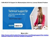 1-888-462-6718 Support for Malwarebytes Antivirus License Related Problem