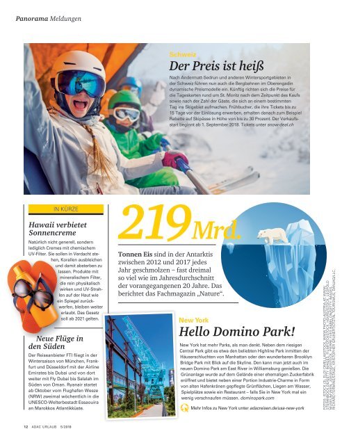 ADAC Urlaub September-Ausgabe 2018_Nordrhein