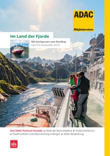 Unsere Empfehlung ADAC Mitgliederreisen Premium: Im Land der Fjorde