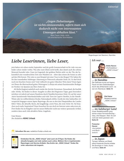 ADAC Urlaub September-Ausgabe 2018_Württemberg