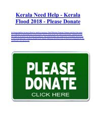 {{Please Donate}} FREE#@ Watch Full kerala flood 2018