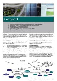 Content-IX - GlobalConnect