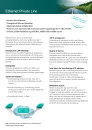 Ethernet Private Line Carrier Class