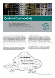 Quality of Service (QoS)