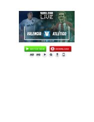 En vivo: Valencia vs Atlético de Madrid En Vivo online