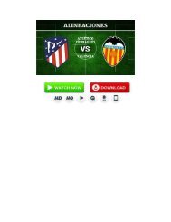 ((Gratis-Tv))Valencia vs Atlético de Madrid En Vivo