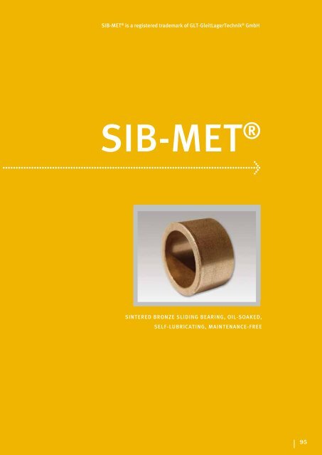 SIB-MET - GleitLagerTechnik GmbH
