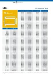 SBB Bundbuchsen - GleitLagerTechnik GmbH