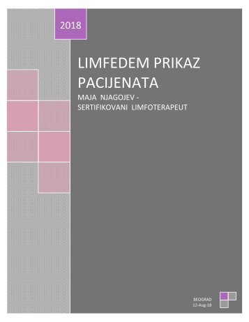 LIMFEDEM-PRIKAZ-PACIJENATA