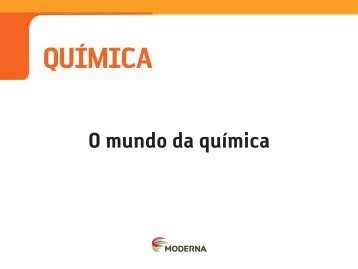 O mundo da Química