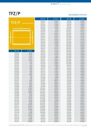 tfz/p cylindrical bushings (pdf) - GleitLagerTechnik GmbH