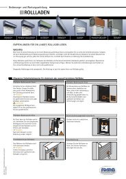 Bedienungsanleitung Rollladen