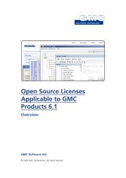 Licensing - GMC Software Technology