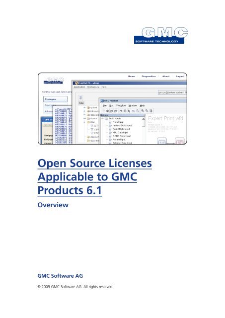 Licensing - GMC Software Technology