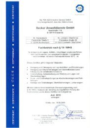 Becker Umweltdienste GmbH - Jakob Becker Unternehmensgruppe