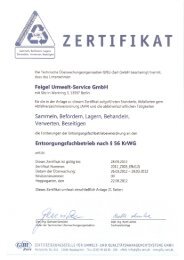 EfB-Zertifikat - Feigel Umwelt-Service GmbH.pdf - Jakob Becker ...