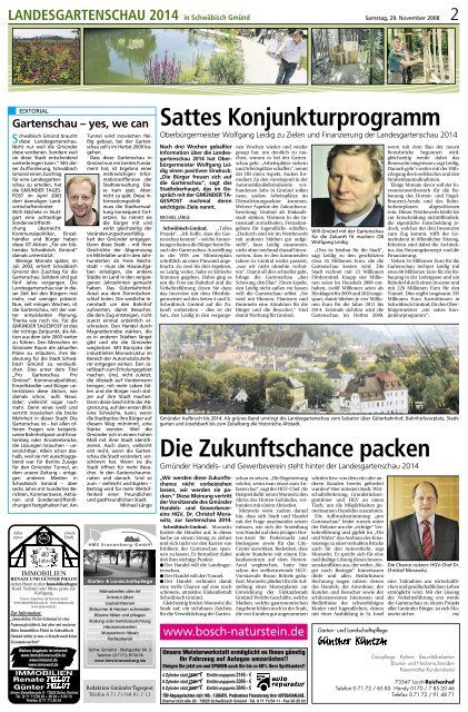 Gartenschau - Gmünder Tagespost