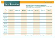 Mein Wochenplan - Janssen-Cilag GmbH