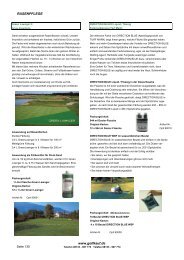 (Fe/Zn/Mn/Cu) zur Blattanwendung - Gert Kaufmann Golf Course ...