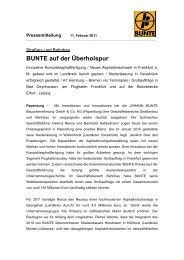 BUNTE auf der Überholspur - JOHANN BUNTE Bauunternehmung ...