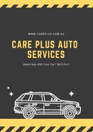 Enjoy the Smooth and Comfortable Ride With Efficient Car Repair and Service