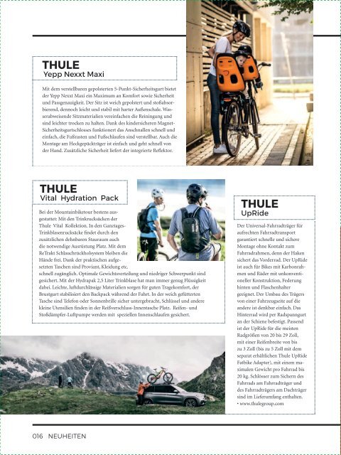 BIKE&Co - Das Magazin für Spaß und Freude am Radfahren - Ausgabe 02/2018