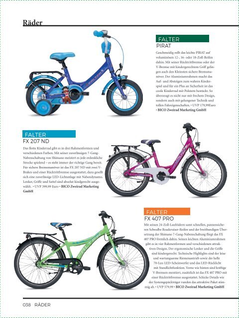 BIKE&Co - Das Magazin für Spaß und Freude am Radfahren - Ausgabe 02/2018