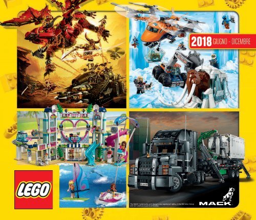 CATALOGO LEGO GIUGNO-DICEMBRE 2018