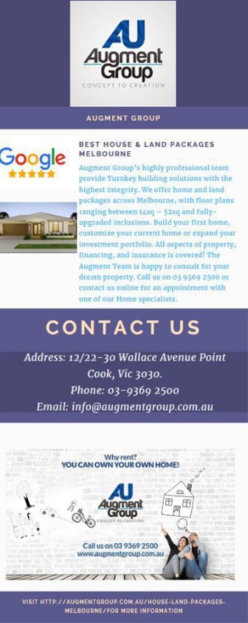 House & Land Packages in Melbourne